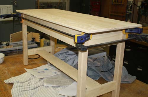 Piano bench (under construction) - white ash